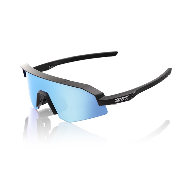 SLENDALE XS – Matte Black – HiPER Blue Mirror