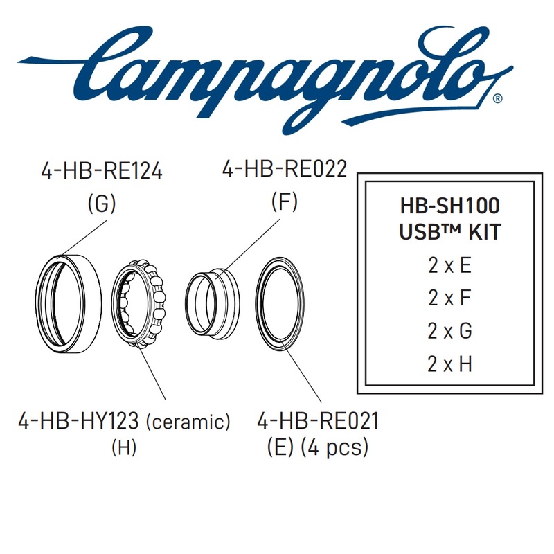 Hub Bearing Kit Rear USB|Default