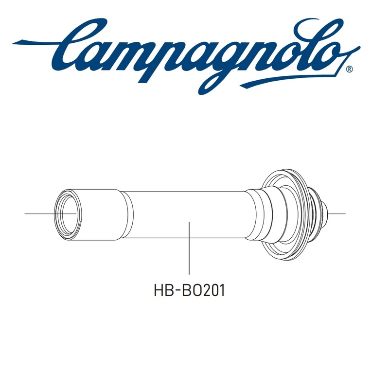 Hub Rim Brake Bora Front Axle|Default