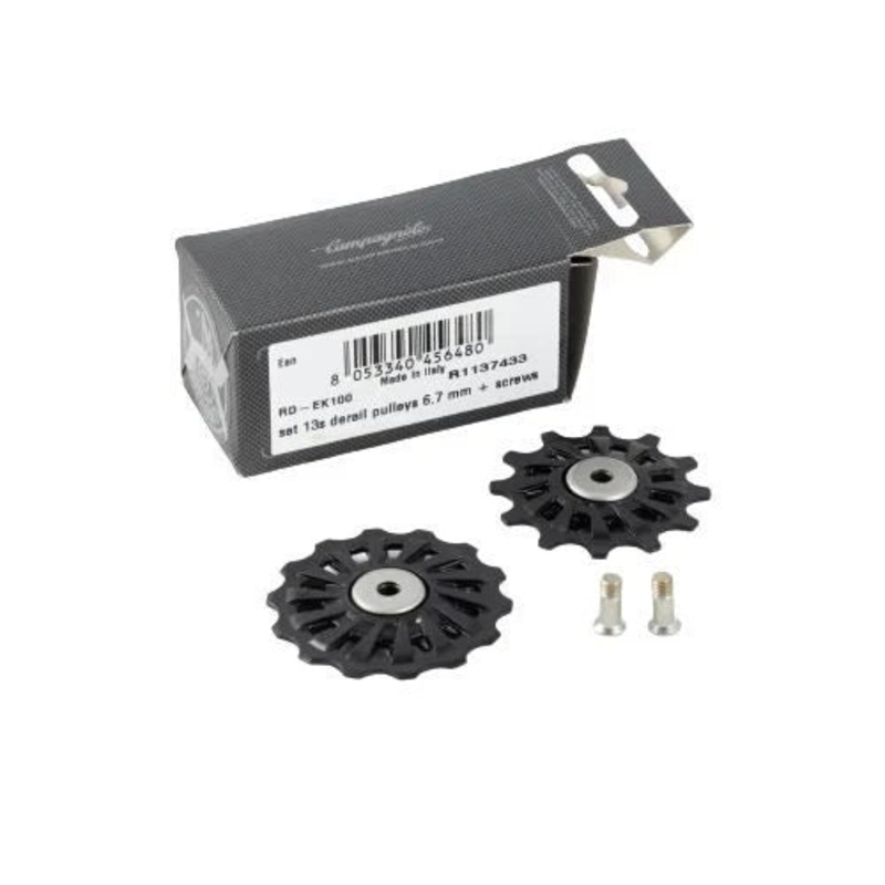 Pulley Wheels 13 Speed EKAR + Screws (6.7mm)