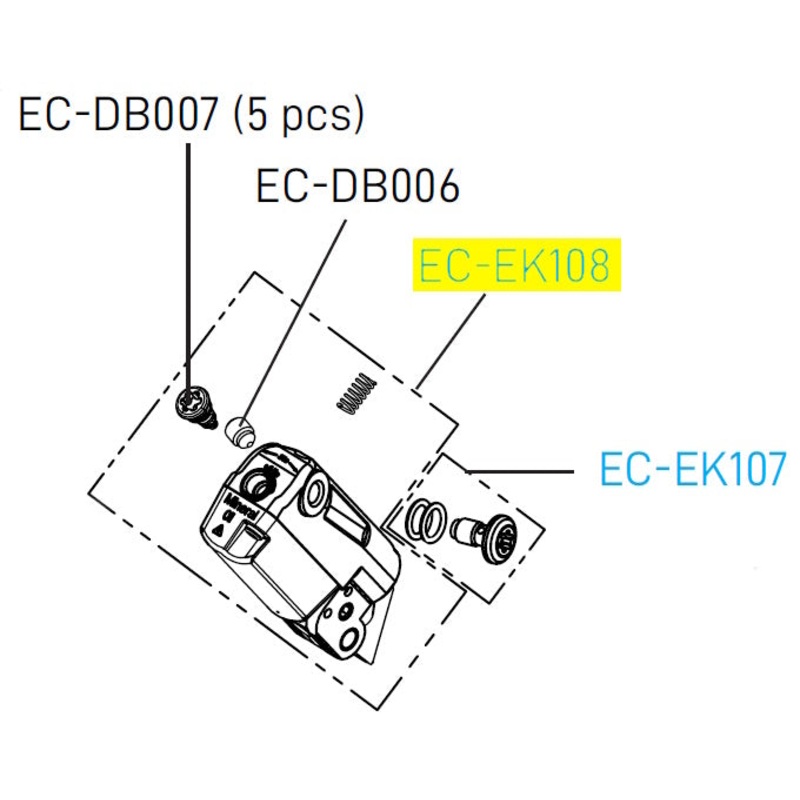 Disc Brake Master Cylinder + Spring