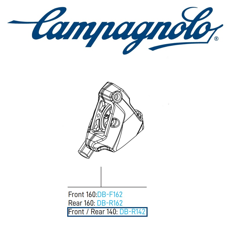 Disc Brake Caliper Wireless 140mm