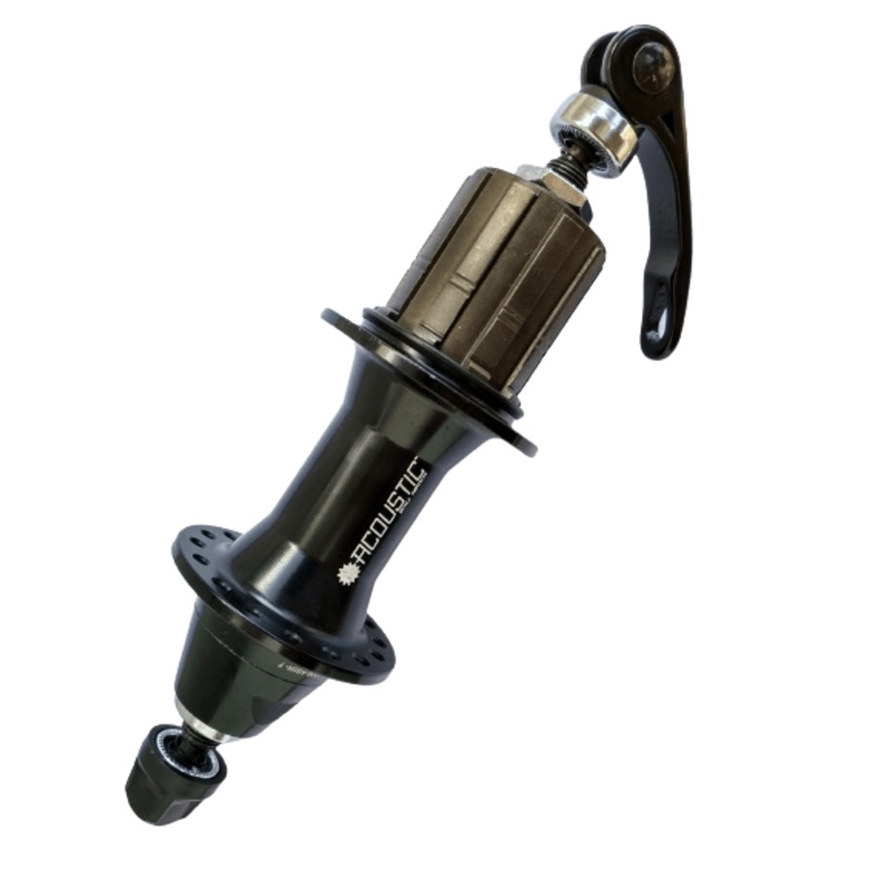 ABC Hybrid Loose Ball Bearing Rim Brake Rear Hub (Black)