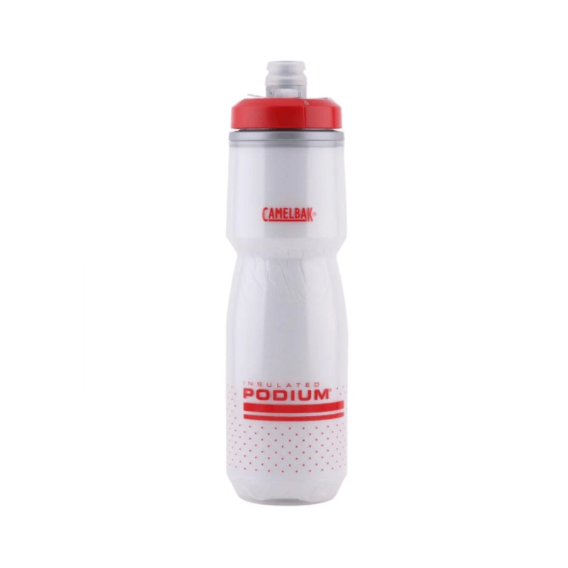 Camelbak Podium Chill Bottle (Fiery Red/White)