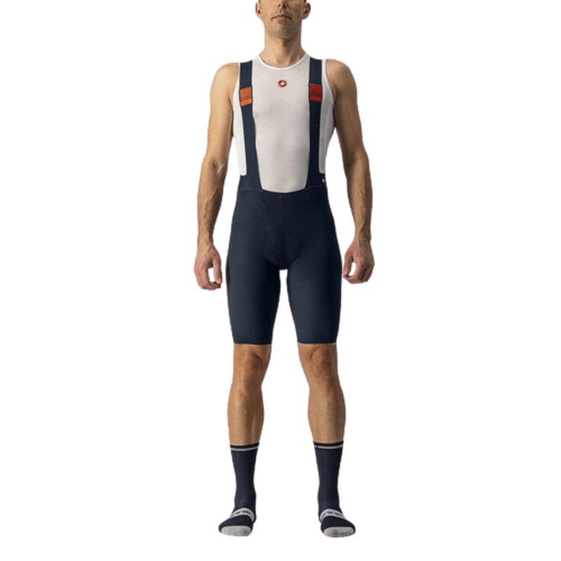 Castelli Premio Mens Cycling Bibshorts (Savile Blue)