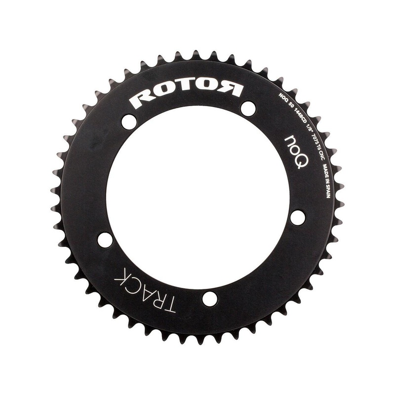 Rotor NoQ Track 1/8 Chainring (Black)