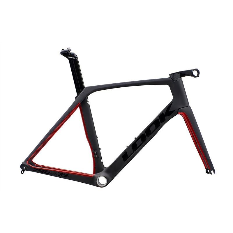 Look 795 Blade RS Disc Brake Frameset (Black Metallic Red Mat Glossy)