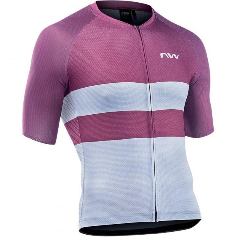 Northwave Blade Air Mens Cycling Jersey (Plum/Grey)
