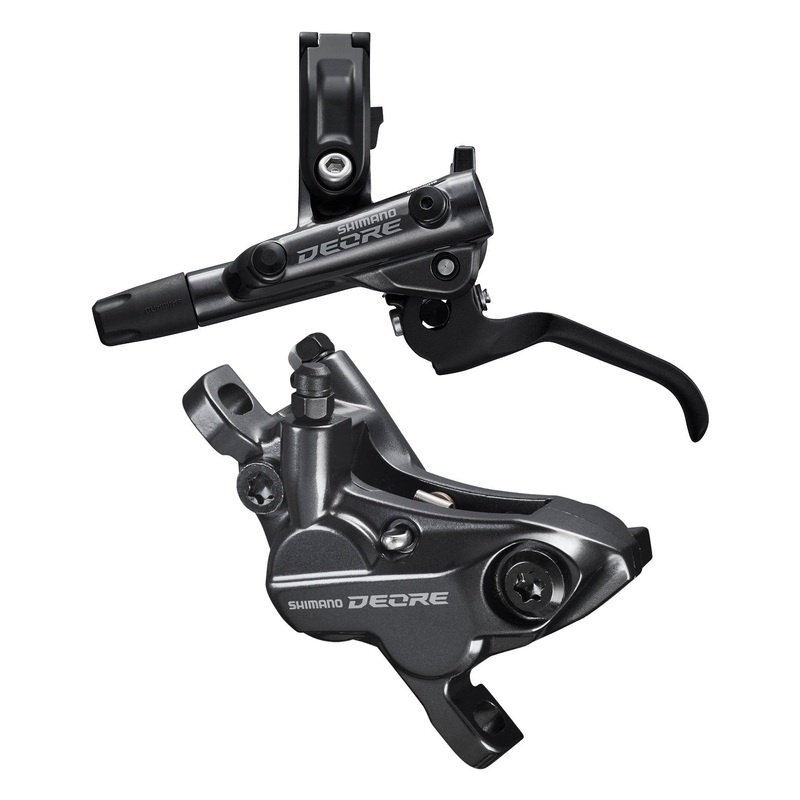Shimano Deore BL-M6100/BR-M6120 Post Mount Hydraulic Disc Brake (Black)