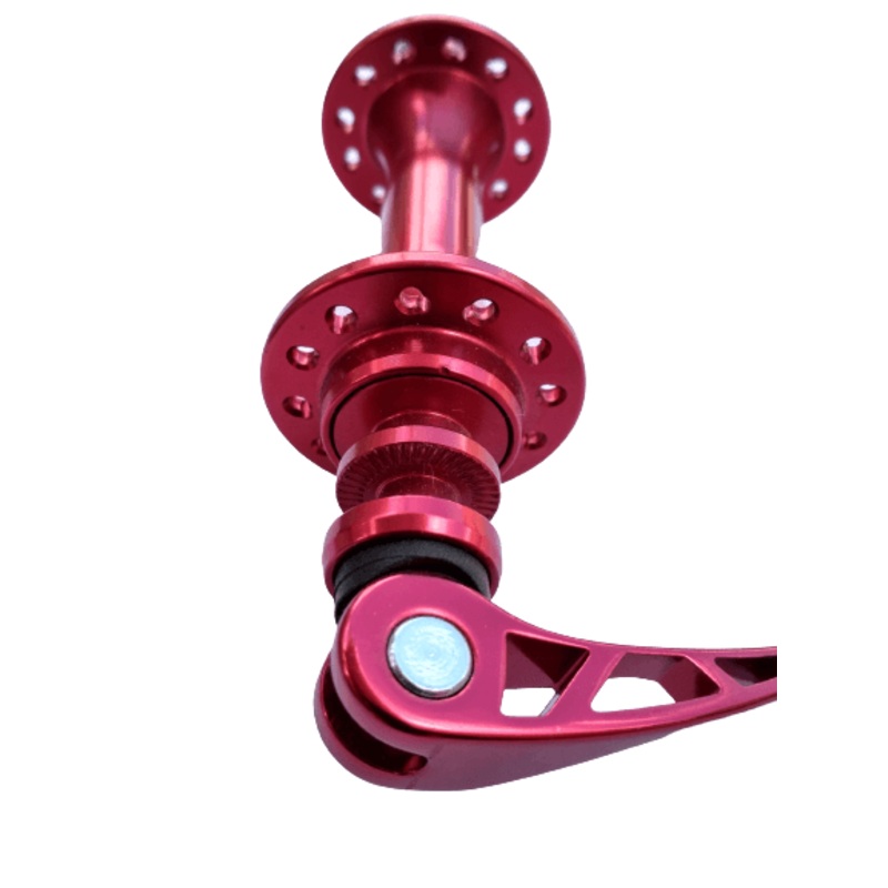 ABC Road Cartridge Bearing Rim Brake Front Hub (Red)