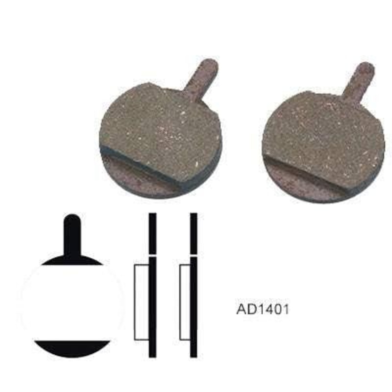 Ashima AD1401 Promax Disc Brake Pads