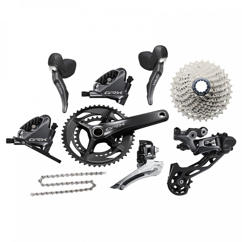 Shimano GRX RX810 2×11 speed  Hydraulic Groupset