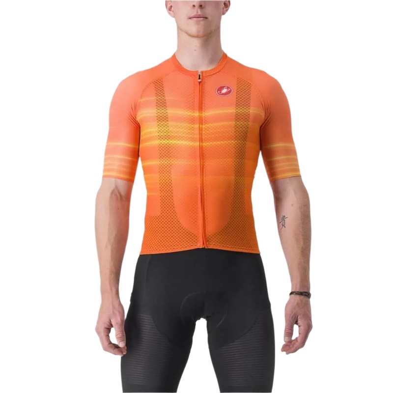 Castelli Climber’s 3.0 SL2 Men’s Cycling Jersey (Brilliant Orange)