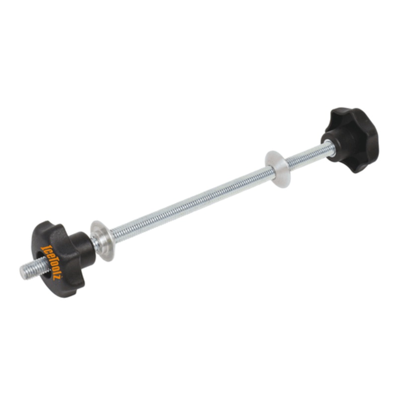 IceToolz E127T Thrru Axle Adaptor (Black/Grey)