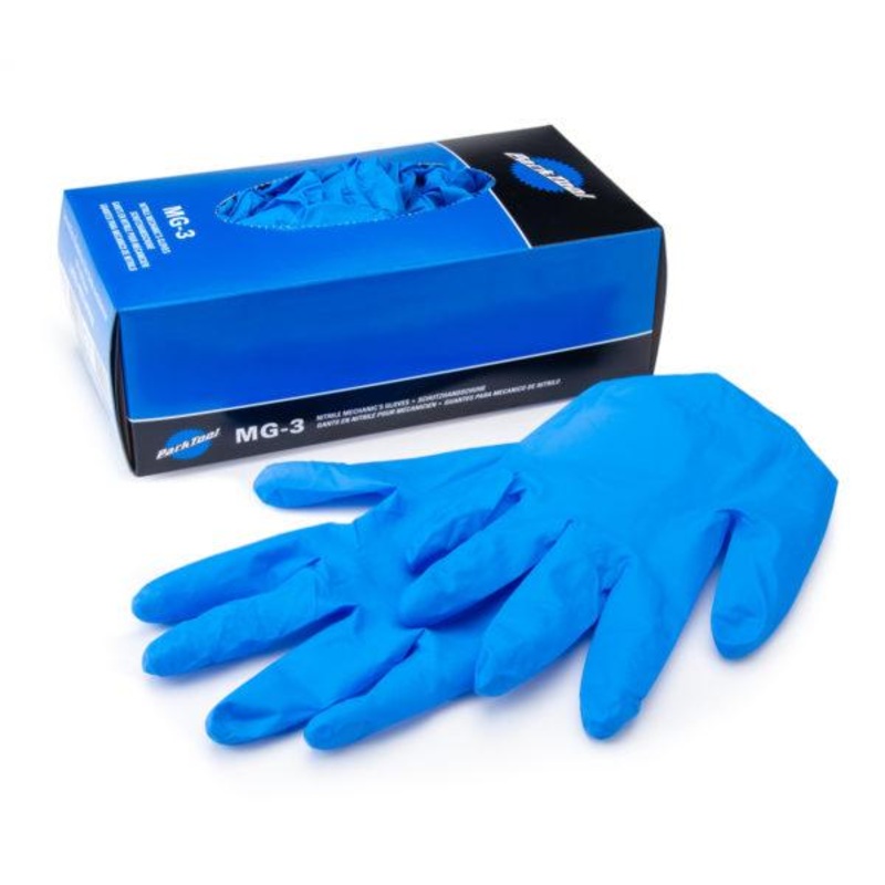 Park Tool Nitrile Mechanic’s Gloves (Blue)