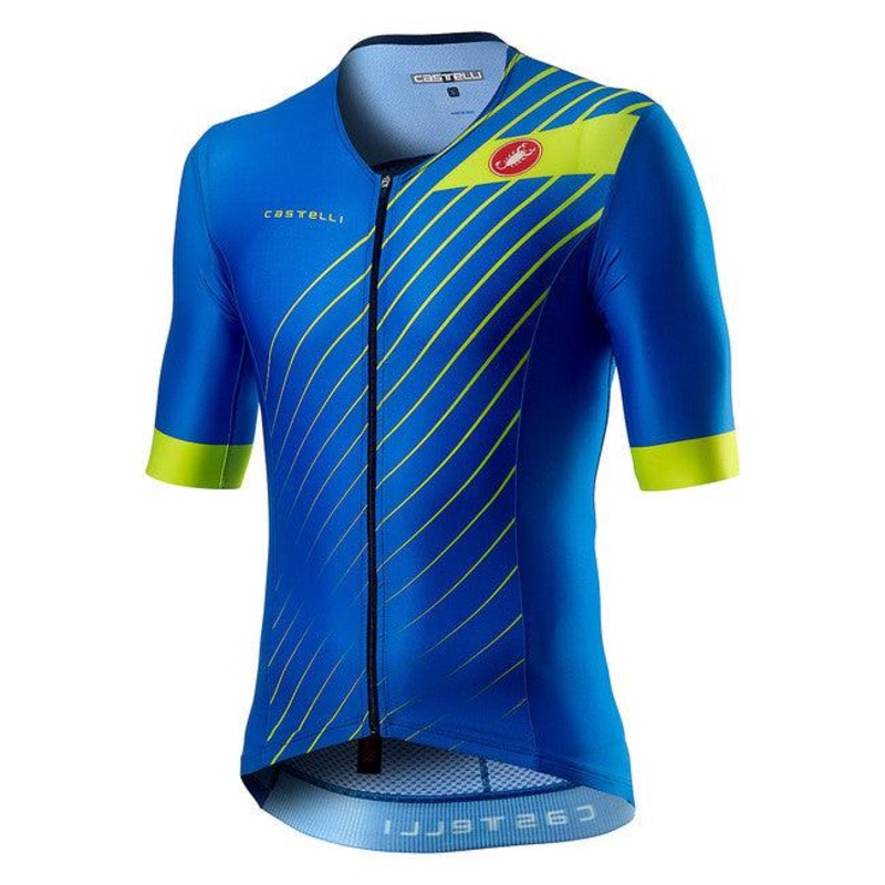 Castelli Free Speed 2 Race Men’s Triathlon Top (Drive Blue)