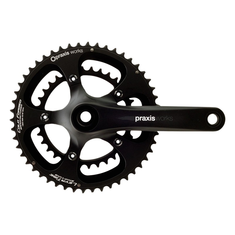 Praxis Alba M30 Direct Mount Road Crankset (Black)