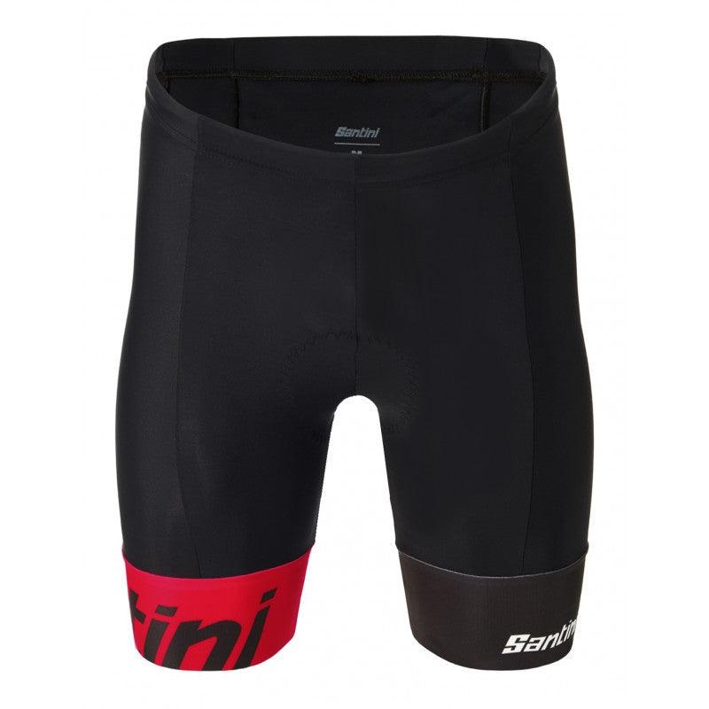 Santini Ironman Ikaika Men’s Triathlon Shorts (Black)