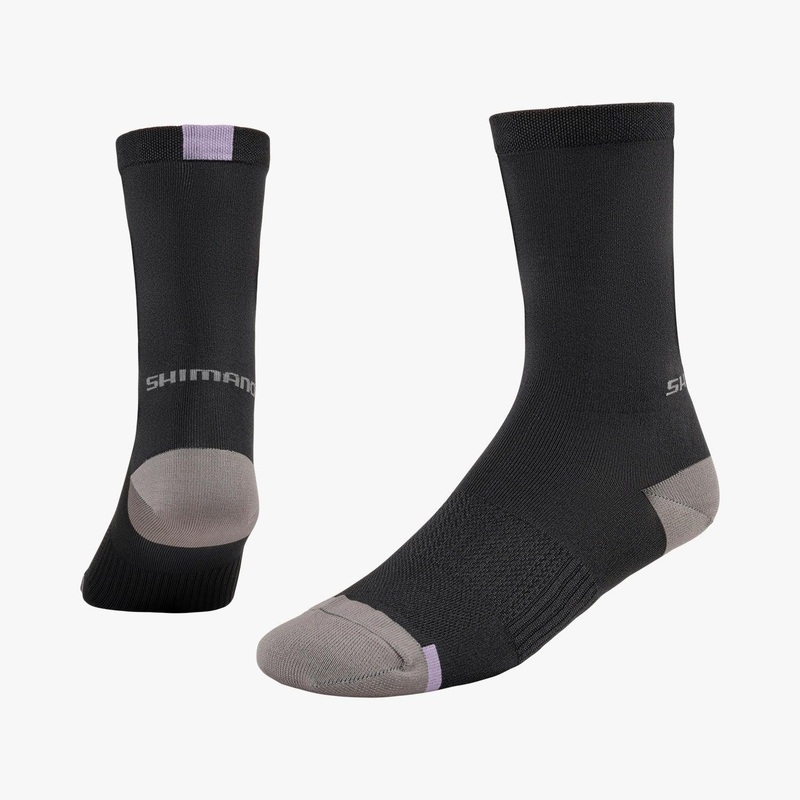 Shimano Performance Unisex Cycling Socks (Black)