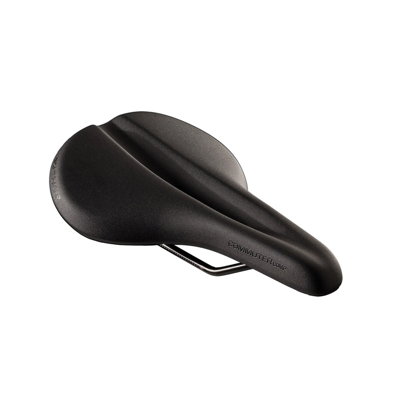 Bontrager Commuter Comp Bike Saddle (Black)