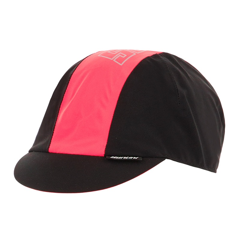 Santini Guard Mercuro Rain Cycling Cap (Granatia)