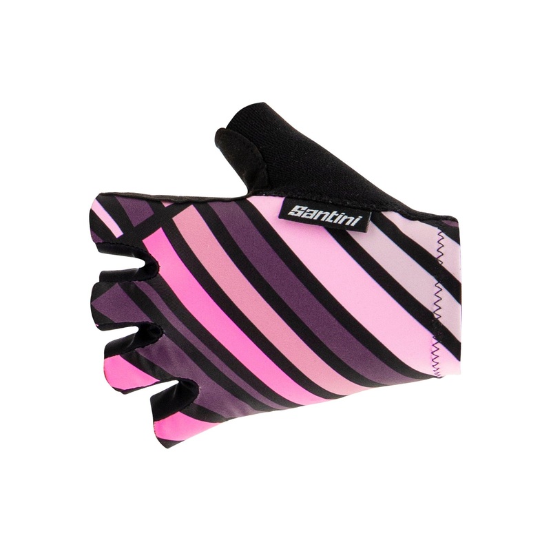 Santini Raggio Unisex Cycling Gloves (Vineyard)