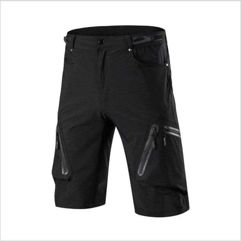 Gambitt Steezy Mens MTB Cycling Shorts (Black)
