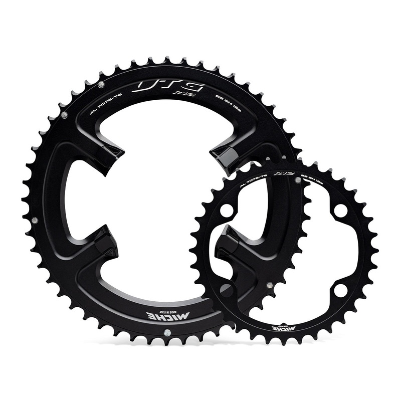 Miche Shimano 105 7100 UTG R71 12 Speed Chainring (Black)