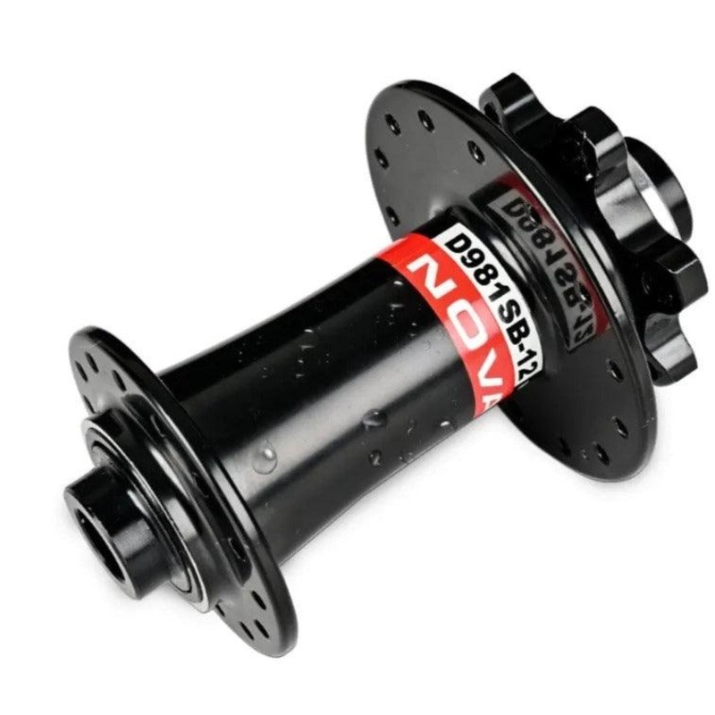 Novatec D981SB-12 Disc Brake Front Hub (Black)