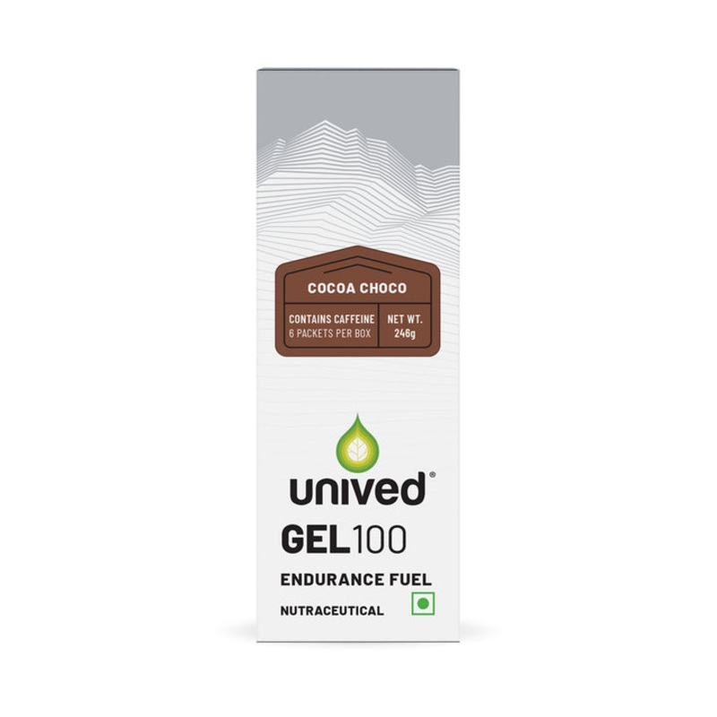 Unived Gel 100 (Cocoa Choco)|Box of 6 Packets