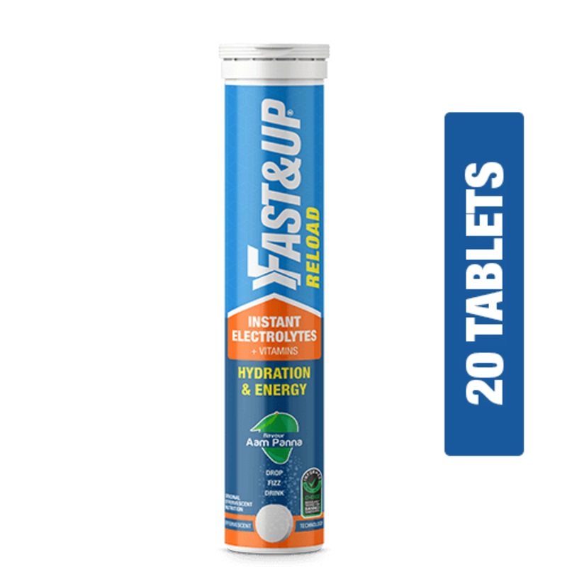 Fast&Up Reload (Aam Panna)|Pack of 20 Tablets