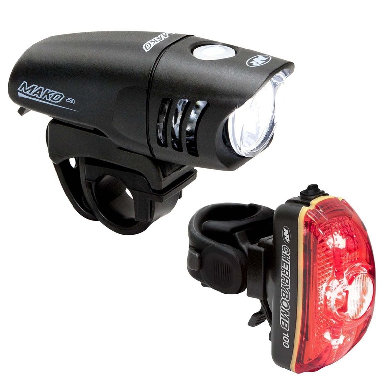 NiteRider Mako 250 and CherryBomb 100 Combo Light (Black)