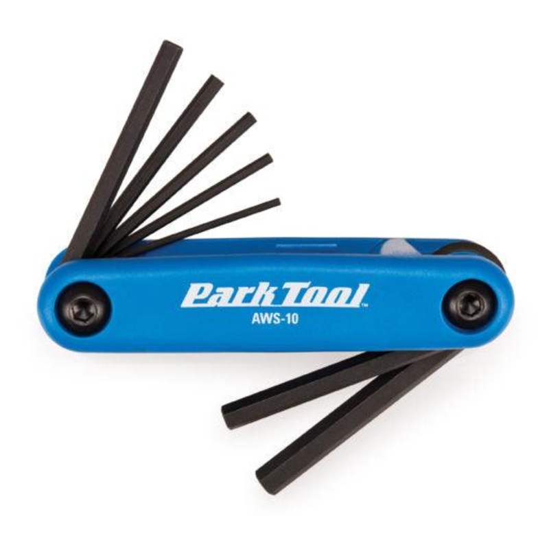 Park Tool PT-AWS-10 Fold Up Hex Wrench Set