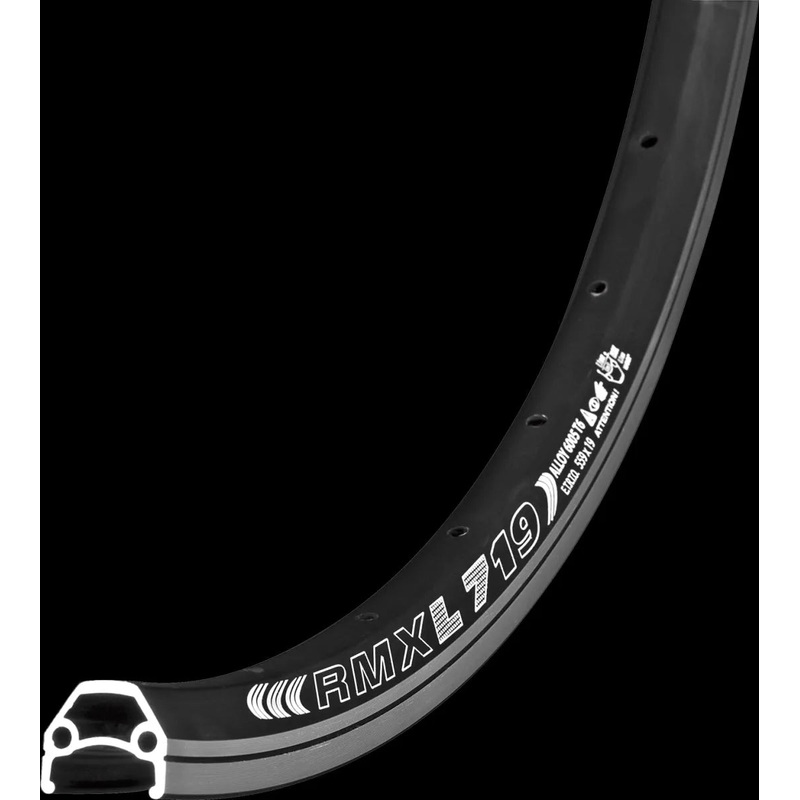 Remerx Dragon Line 719 26 Disc Brake Rim (Black)
