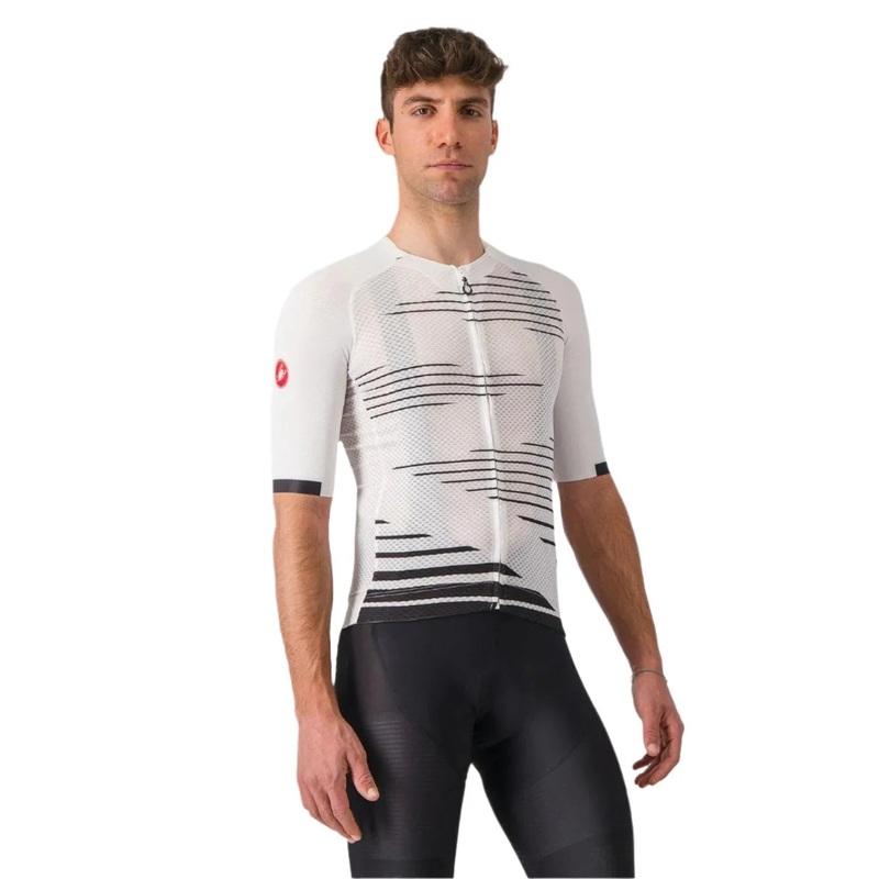 Castelli Climber’s 4.0 Men’s Cycling Jersey (White/Black)
