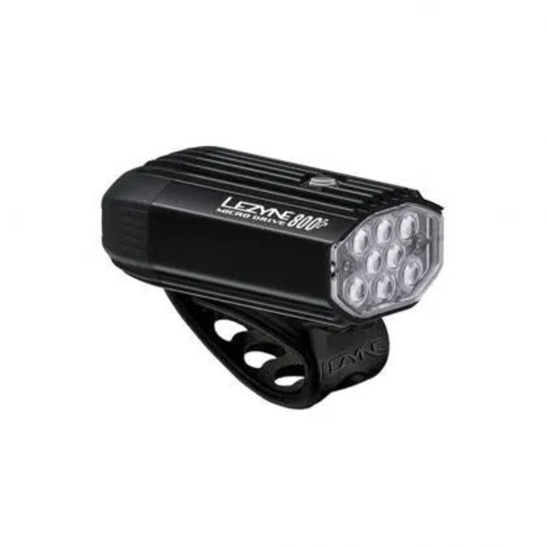 Lezyne Micro Drive 800 Front Light w/ QPRO Mount (Black)