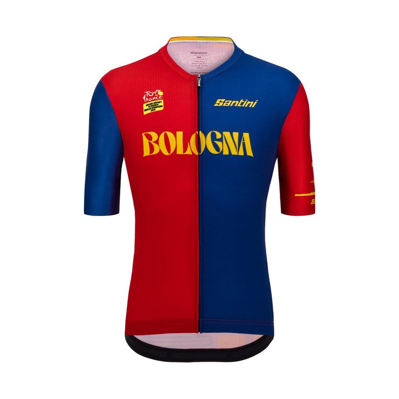 Santini Bologna Men’s Cycling Jersey (Print)
