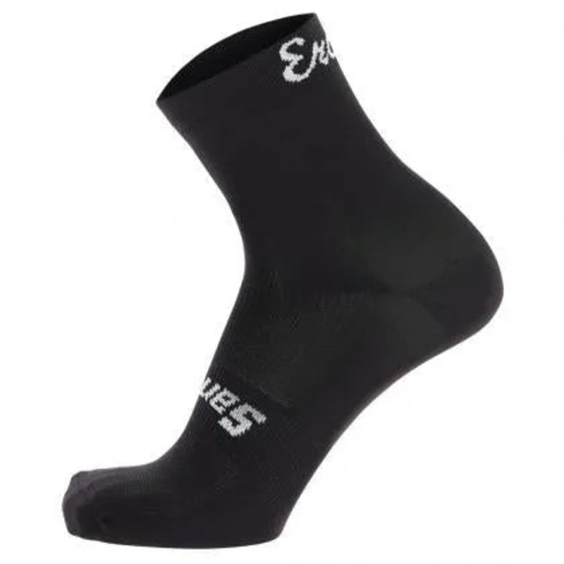 Santini Eroica Unisex Cycling Socks (Black)