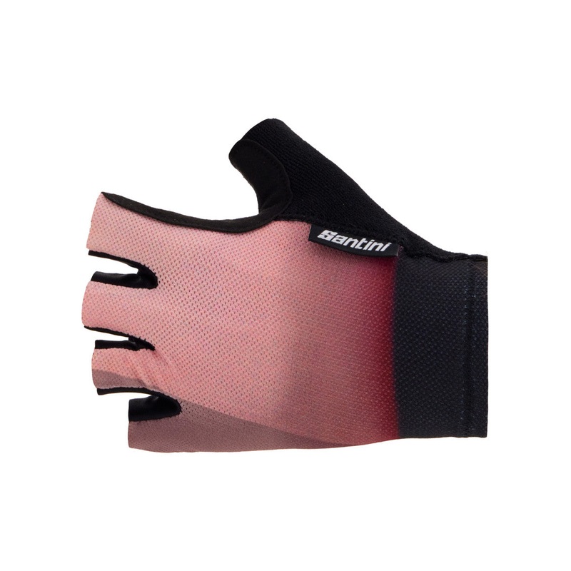 Santini Luce Unisex Cycling Gloves (Beige)