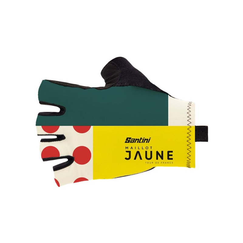 Santini MJ Combo Unisex Cycling Gloves (Print)