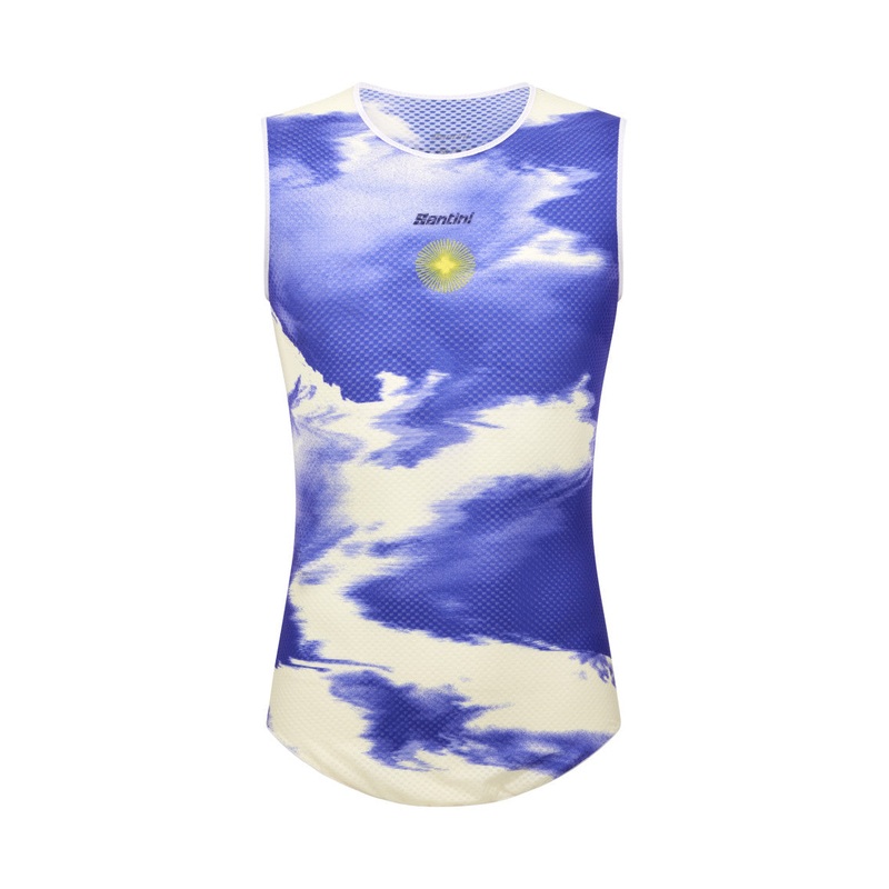 Santini Paris Nice Men’s Cycling Baselayer (Print)