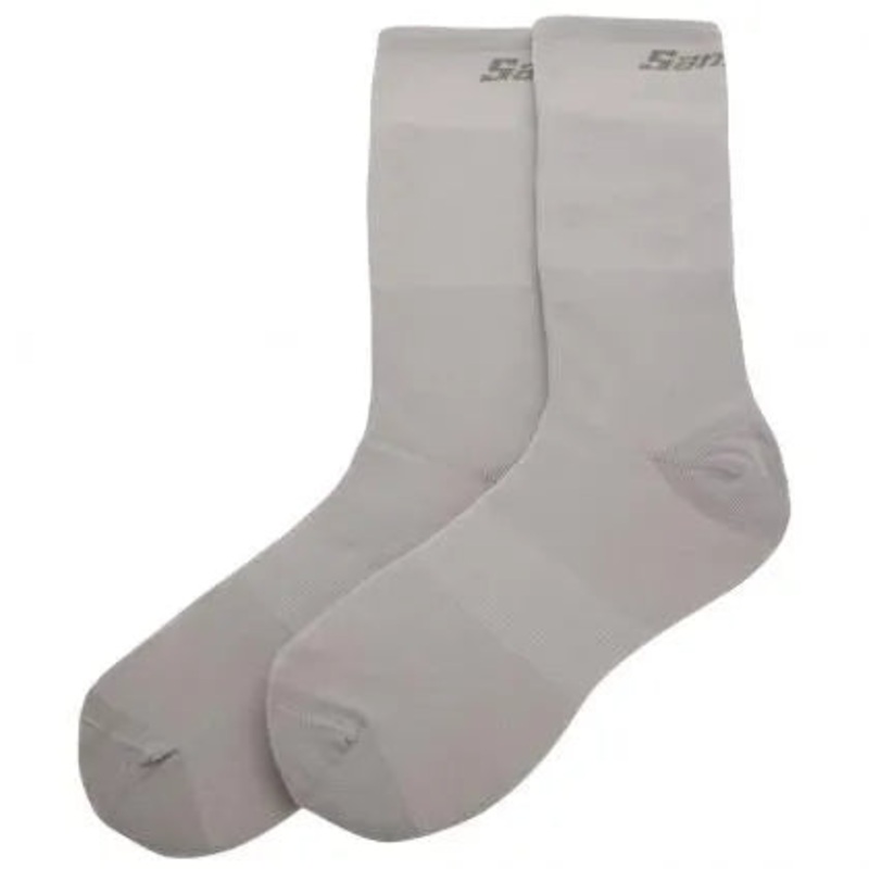 Santini Stone Unisex Cycling Socks (Beige)
