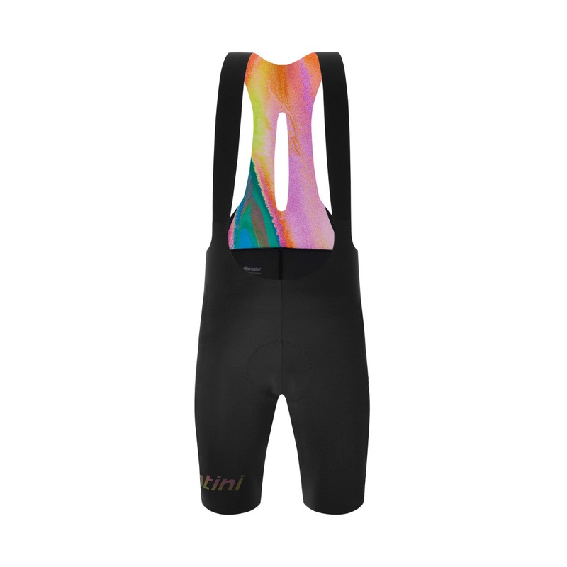 Santini Unico Edge Men’s Cycling Bibshorts (Black)