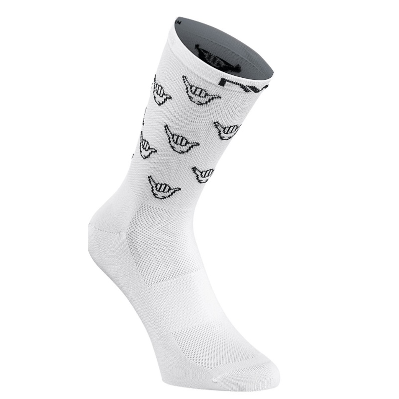 Northwave Ride & Roll Unisex Cycling Socks (White)