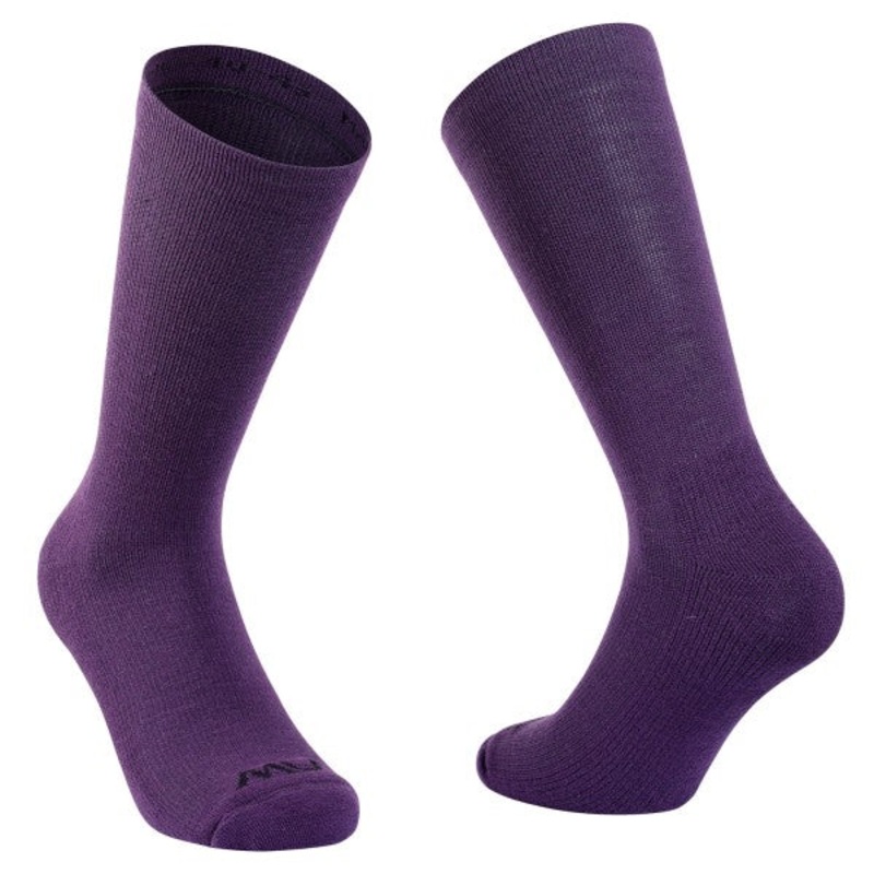 Northwave Switch High Winter Unisex Cycling Socks (Purple)