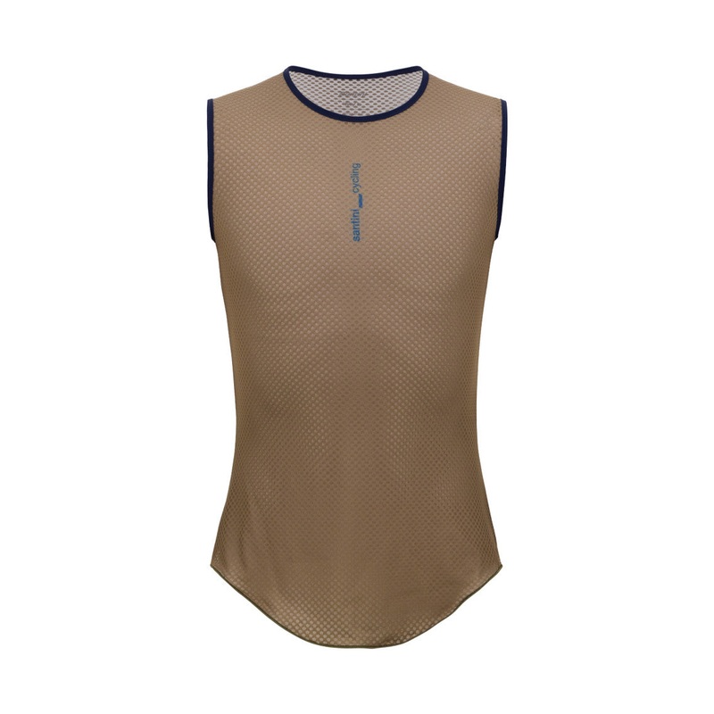 Santini Lieve Men’s Cycling Baselayer (Military Green)