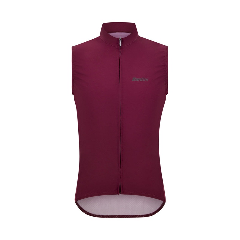 Santini Ready To Ride Unisex Cycling Vest (Burgundy)