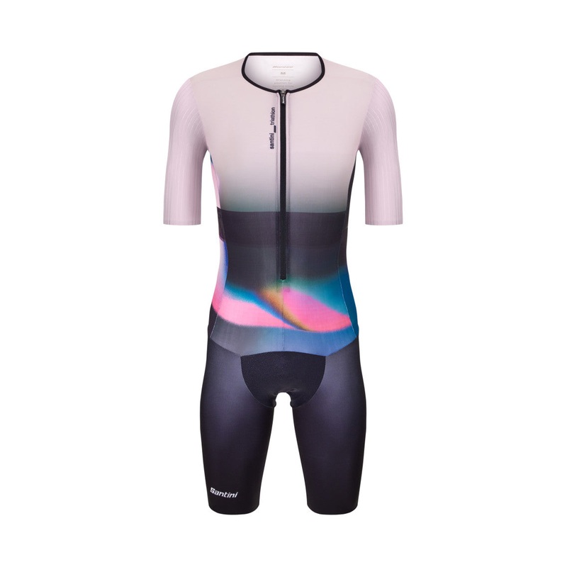 Santini Viper Men’s Triathlon Suit (Black)