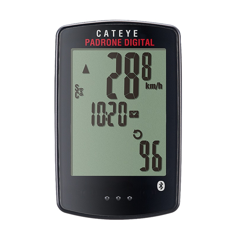 Cateye Padrone Digital Cyclocomputer (Black)
