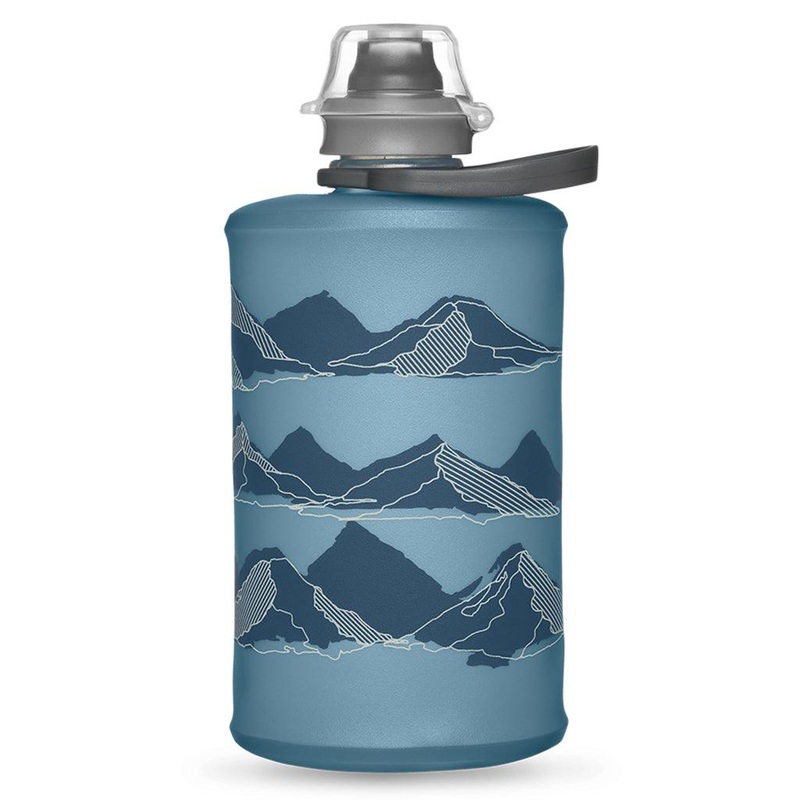 Hydrapak Stow Flexible Bottle Mountain Edition (Tahoe Blue)